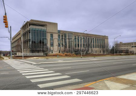 Indianapolis, Indiana/ United States- January 9, 2019: The Indiana University On [january 19, 2019] 
