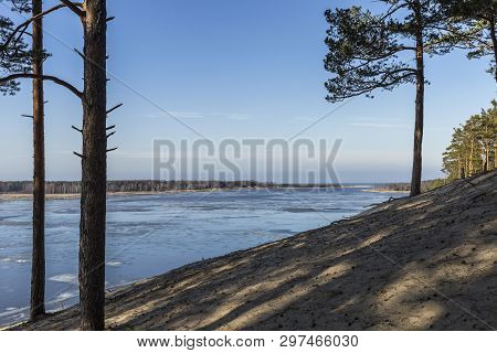 Panoramic View Of The Baltic Dunes, Balta Kapa - Lielupe - Jurmala.