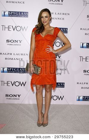 LOS ANGELES - 6 helmikuu: Jessica McNamee saapuu 
