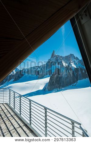 The Dente Del Gigante Between Architectural Elements