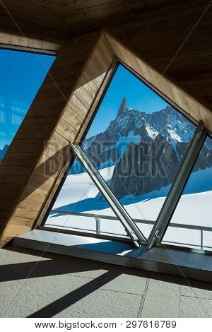 The Dente Del Gigante Between Architectural Elements