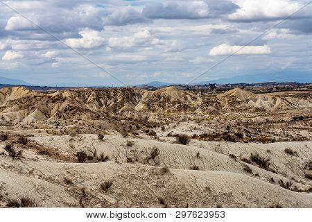 The Badlands Of Abanilla And Mahoya Near Murcia In Spain