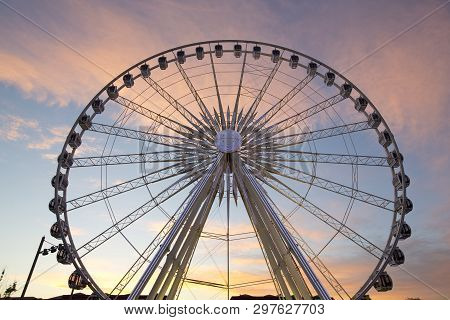 Wheel Of Liverpool On Keel Wharf, Liverpool, Merseyside, Uk Operated By Freij Wheels - 11th June 201