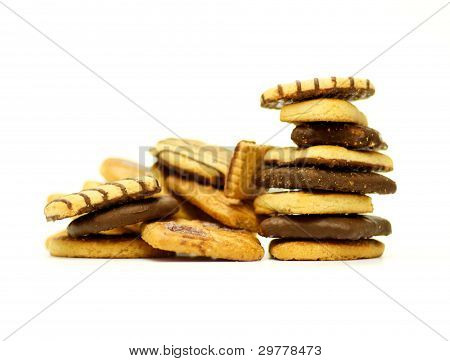 Shortcakes con glassa al cioccolato