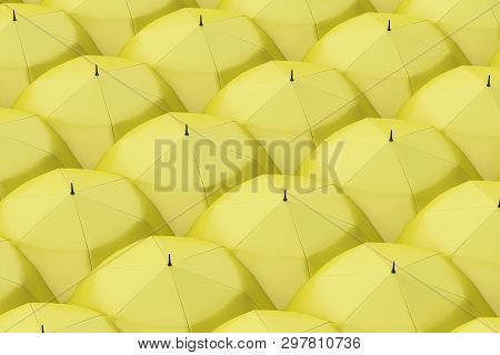 3D Rendering, The Umbrella With White Background