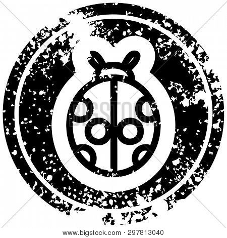 cute ladybug icon symbol