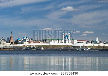 The White Stone Kremlin Is The Oldest Part Of Kazan.