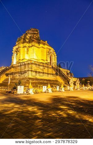 wat Chedi Luang Varavihara, Chiang Mai, Thailand