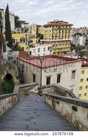 Montesanto Stairs, A Beautiful Ancient Pedamentina Between Corso Vittorio Emanuele And Montesanto, I