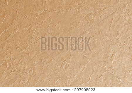Illustration, Impression Of Fossilised Leaves As A Textured Background.