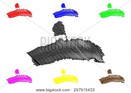 Falcon State (bolivarian Republic Of Venezuela, States, Federal Dependencies And Capital District) M