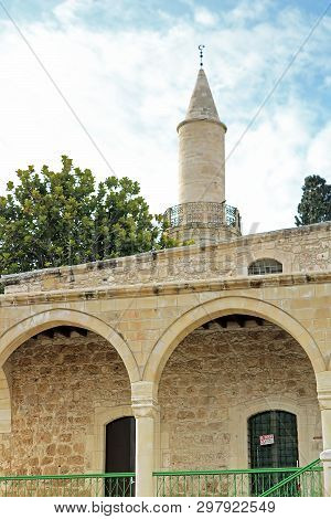 The Grans Mosque (djami Kebir As It Is Called) In Larnaca, Cyprus