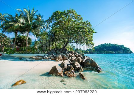 Island Of Kohchang, Thailand. Beach Of Koh Chang.