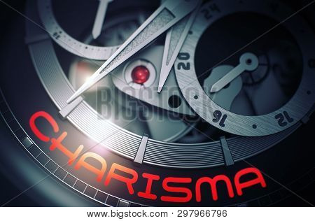 Charisma On The Automatic Watch Mechanism. 3d.