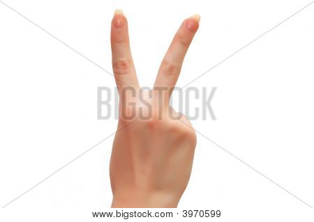 Victory-Zeichen