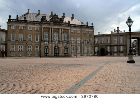 Amalienborg Palace v Kodani