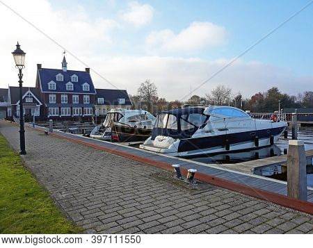 The harbor from Huizen in the Netherlands