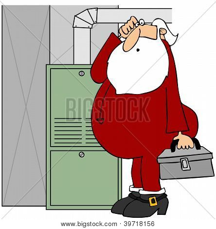 Santa vahvistamisesta uunissa
