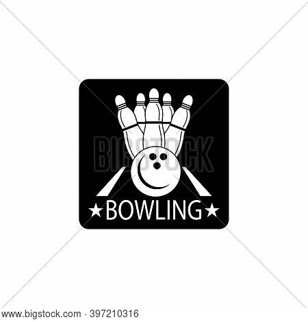 Bowling Logo Stock Vector Sport Template Illustration