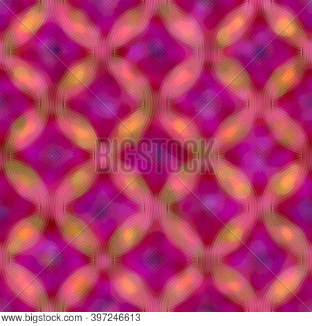 Abstract Seamless Background Of Colorful Striped Pattern. Artistic Messy Pattern Like Colorful Cutti