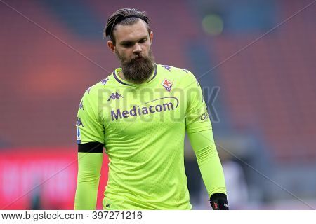 Milano, Italy. 29th November 2020. Bartlomiej Dragowski Of Acf Fiorentina    During The Serie A Matc