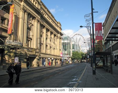 Shoppere i Manchester-England