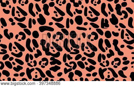 Seamless Leopard Pattern. Moderndesign For Web And Print. Handmade Textiles, Fabric And Wallpaper. C