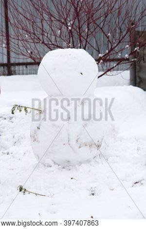 Two Large Snow Lumps Image & Photo (Free Trial) | Bigstock