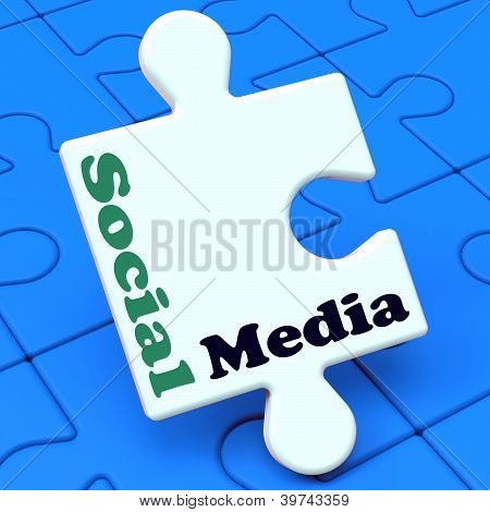 Social Media Shows Online Networking Community