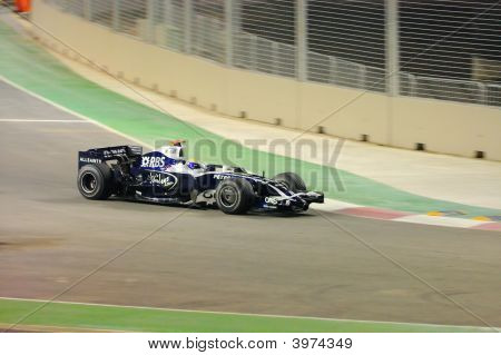 Nico Rosberg'ın Williams araba 2008 F1