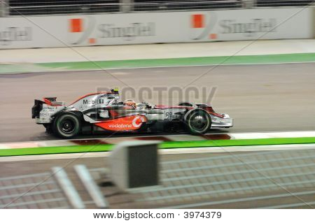 Heikki Kovalainen Mclaren Auto in der 2008 Formel 1