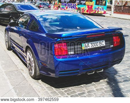Kiev, Ukraine - May 14, 2011: Ford Mustang Saleen S281 Supercharged In The City
