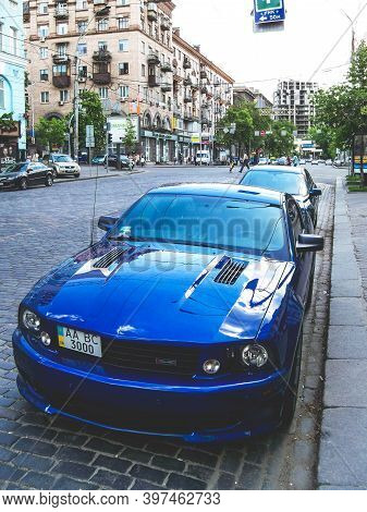 Kiev, Ukraine - May 14, 2011: Ford Mustang Saleen S281 Supercharged In The City