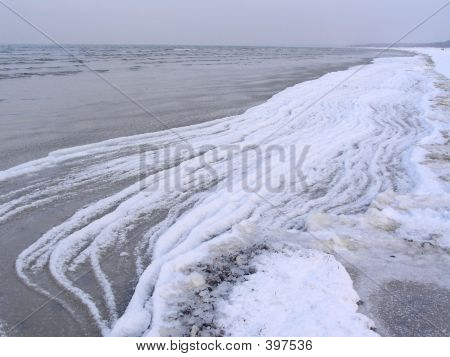 Frysning havet