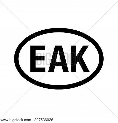 Country Code Vehicle Registration Kenya With A White Background