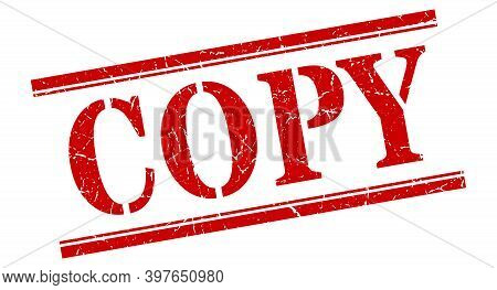Copy Stamp. Copy Square Grunge Sign. Copy