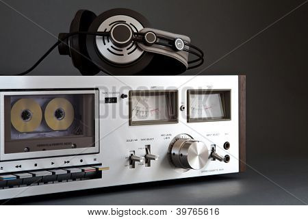 Stereo Cassette Deck cassetta analogica Vintage