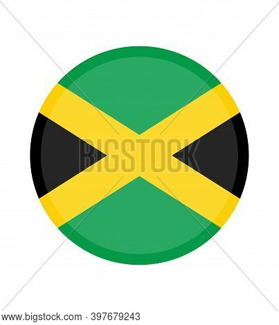 National Jamaica Flag, Official Colors And Proportion Correctly. National Njamaica Flag.