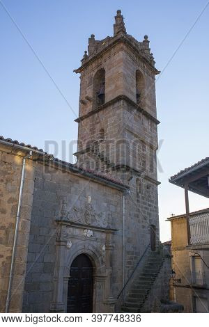 Church Of Santa Maria De La Asuncion Of Banos De Montemayor, Ambroz Valley, Extremadura, Spain