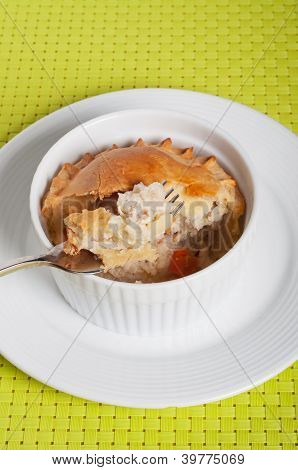 torta di pollo verdure