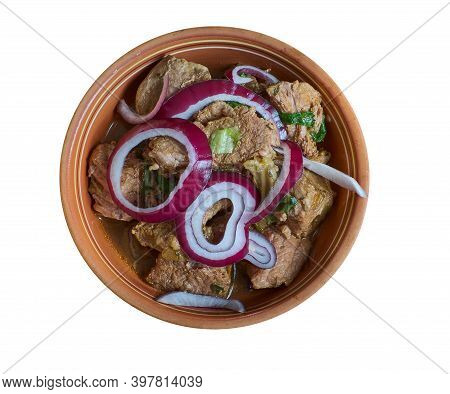 Nkwobi - Savory Nigerian Side Dish Originates From The Igbo Tribe, Located In The Southeastern Part 