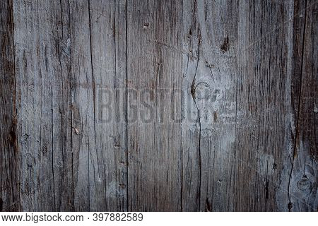 Gray Aged Wooden Board Texture Dark Light