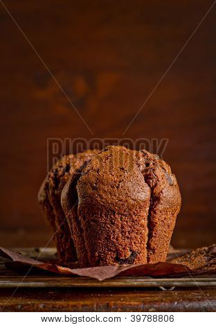 Muffin de Chocolate duplo