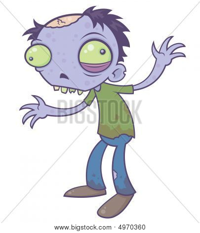 Zombie Cartoon Character