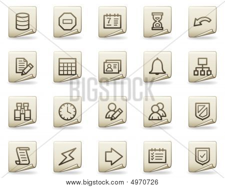 データベースの Web アイコン、シリーズのドキュメント