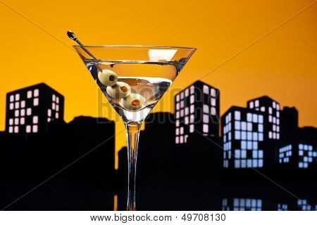 Metropolis Vodka Martini