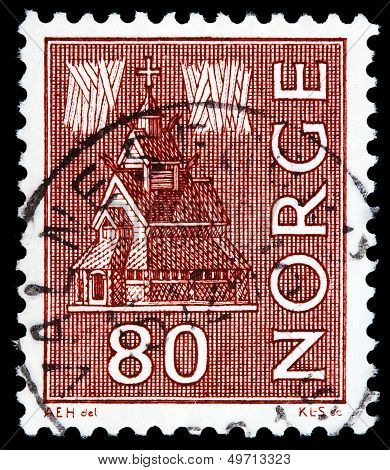 Norwegian Post Stamp