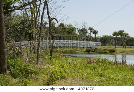 Ketting van meren Park In Florida