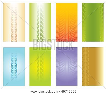 Tire Track Labels