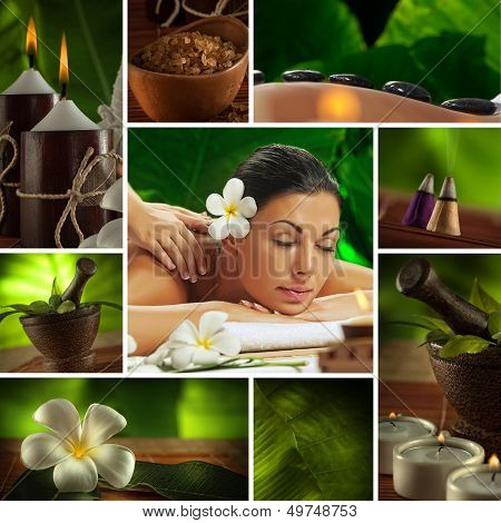 spa collage